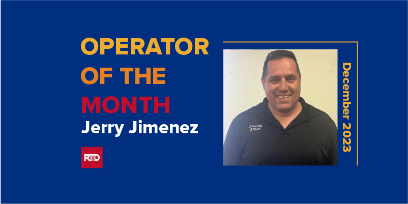 Jerry Jimenez - December 2023 Operator of the Month