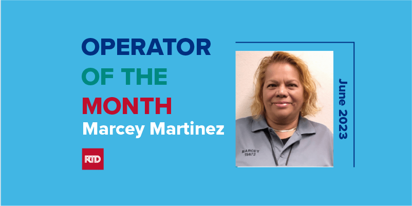 Marcey Martinez - Operator of the Month for June 2023