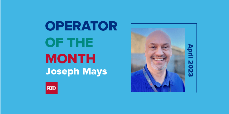 Joseph Mays - Operator of the Month for April 2023