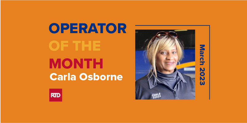 Carla Osborne - Operator of the Month for March 2023