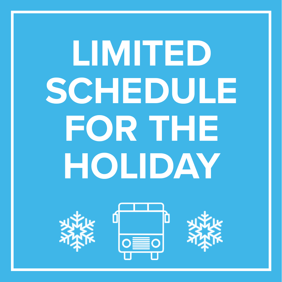 RTD to operate services on a holiday schedule Dec. 26 and Jan. 2 RTD