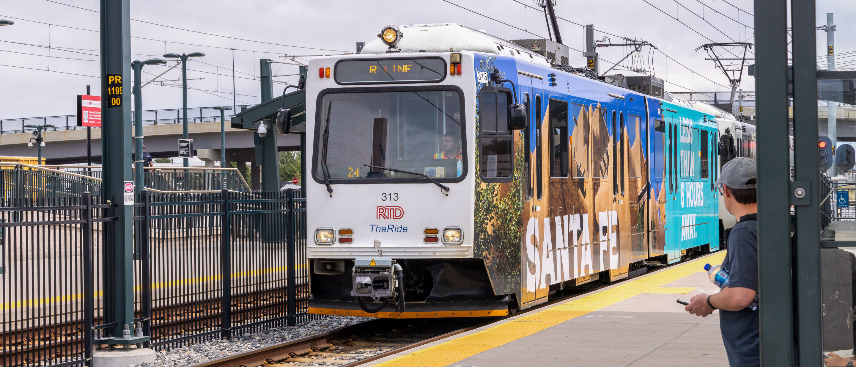 Mr Rails Basic Shuttle Bus shuttles temporarily replacing RTD’s light rail service between ...