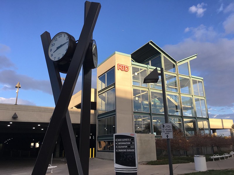 Photo of the Nine Mile Station garage